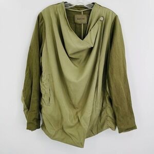 Blank NYC two tone asymmetric jacket